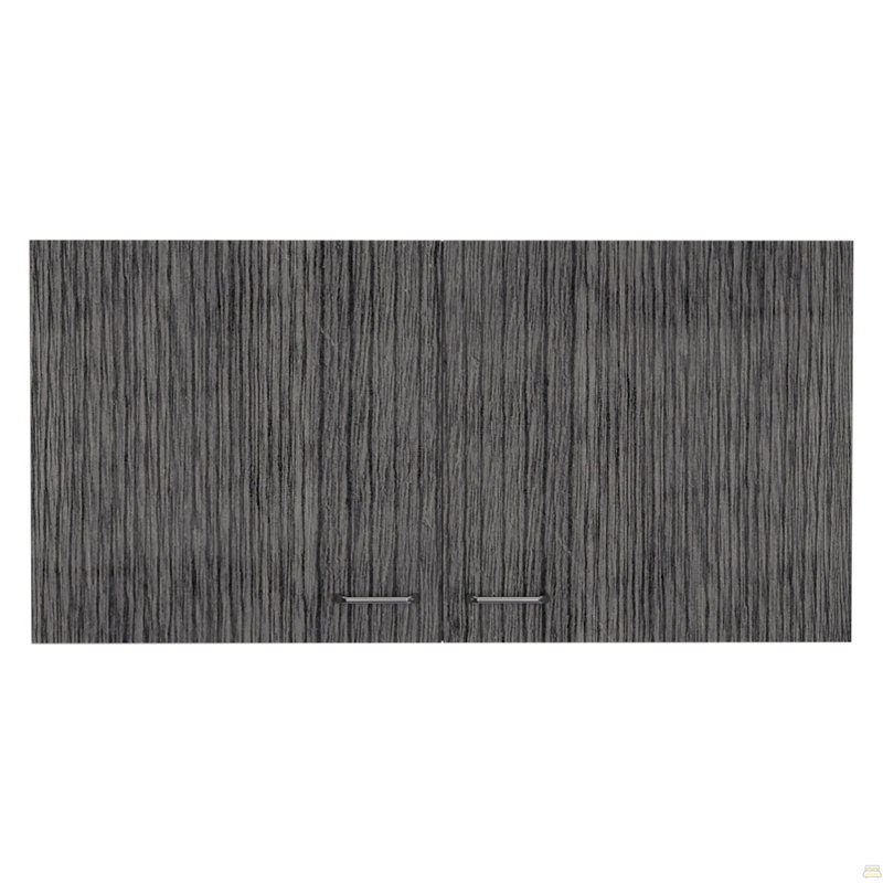 Armoire murale rectangulaire 2 portes, Gris