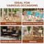 2 - Person Patio Dining Set with Round Table-1351778171