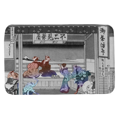 Clair Memory Foam Non-Slip Bath Rug