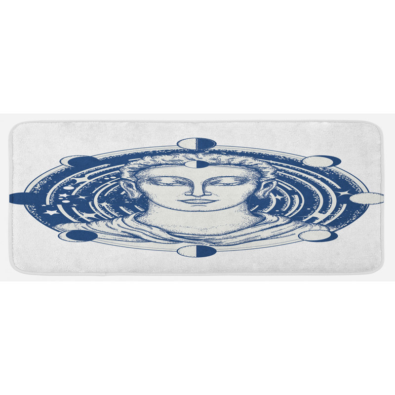 Tapis de cuisine psychédélique
