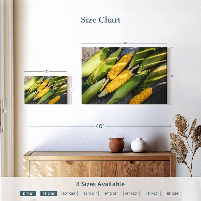 Harnek Fresh Corn, 16" H x 24" W