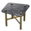 Cortes Glass End Table