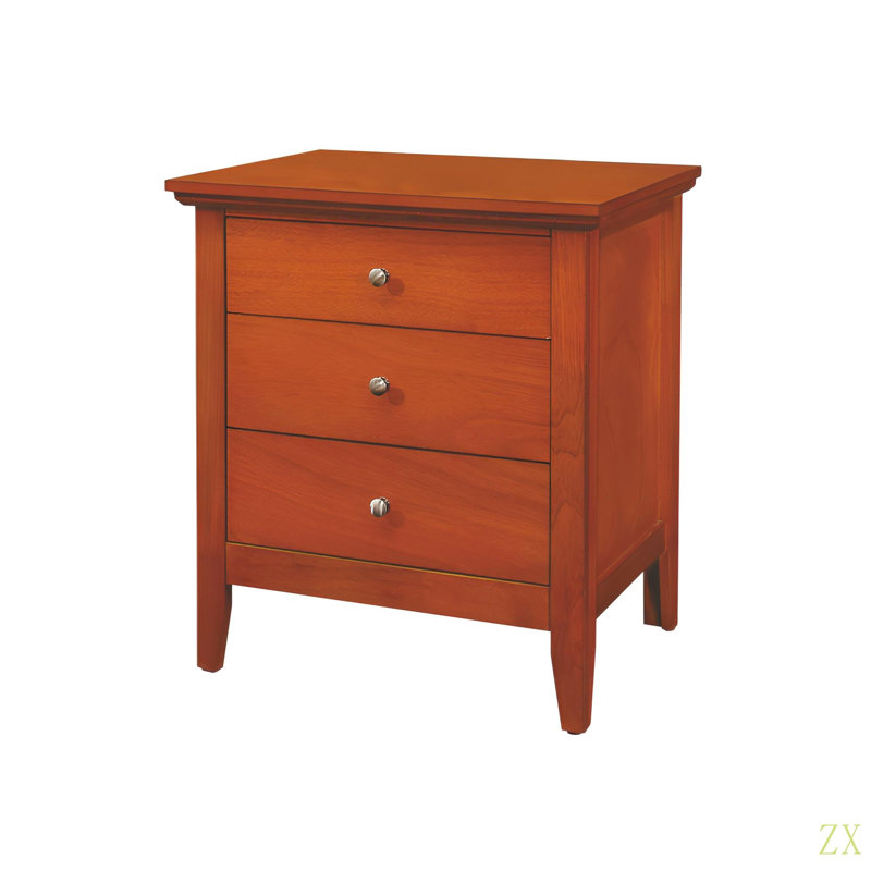 Charmante table de chevet pour tout espace, Orange