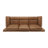 Kenol 88.2'' Wide Brown Camel Genuine Leather Power Reclining Sofa with Adjustable Headrest-114572863