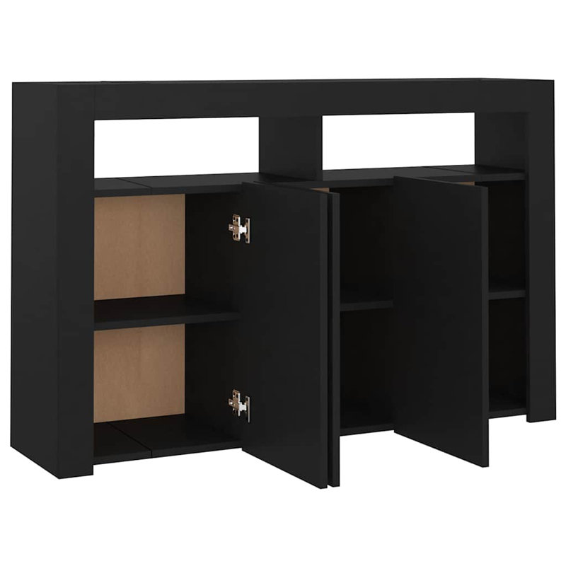 Knudson 115.5cm Sideboard, Black