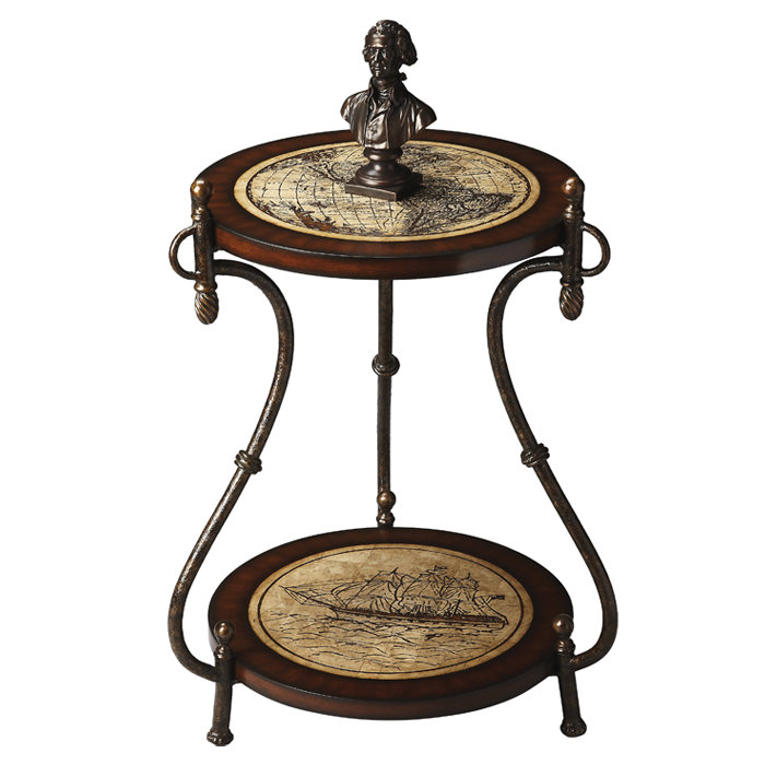 Magellan Round 23"W Side Table