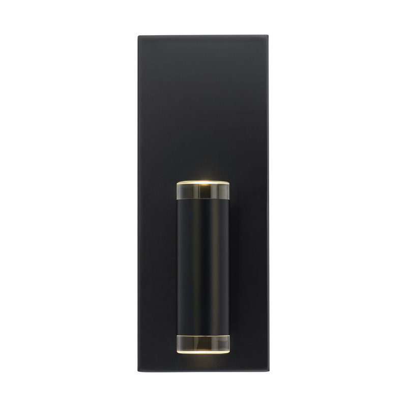 Dobson II 1-Light Wall/Bath, Matte Black