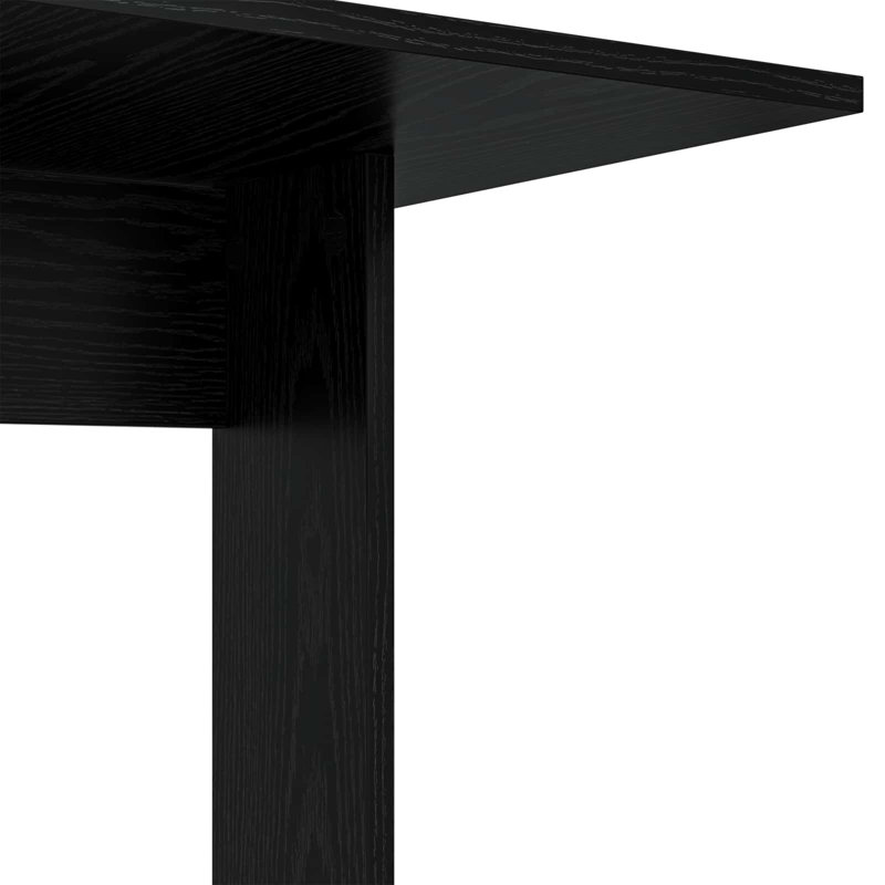 End Table, Black Oak