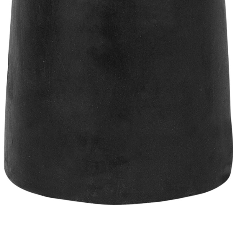 Rosie Ceramic Floor Vase, Black