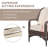 Leigh Rectangular 6 - Person 62.99'' Long Dining Set With Cushions-1238595005-1238595007