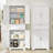 Jymari 67" Tall Kitchen Pantry Storage Cabinet,Bathroom Storage Cabinet with 1 Large Drawer & 2 Large Cabinets-2046049818-2046049798