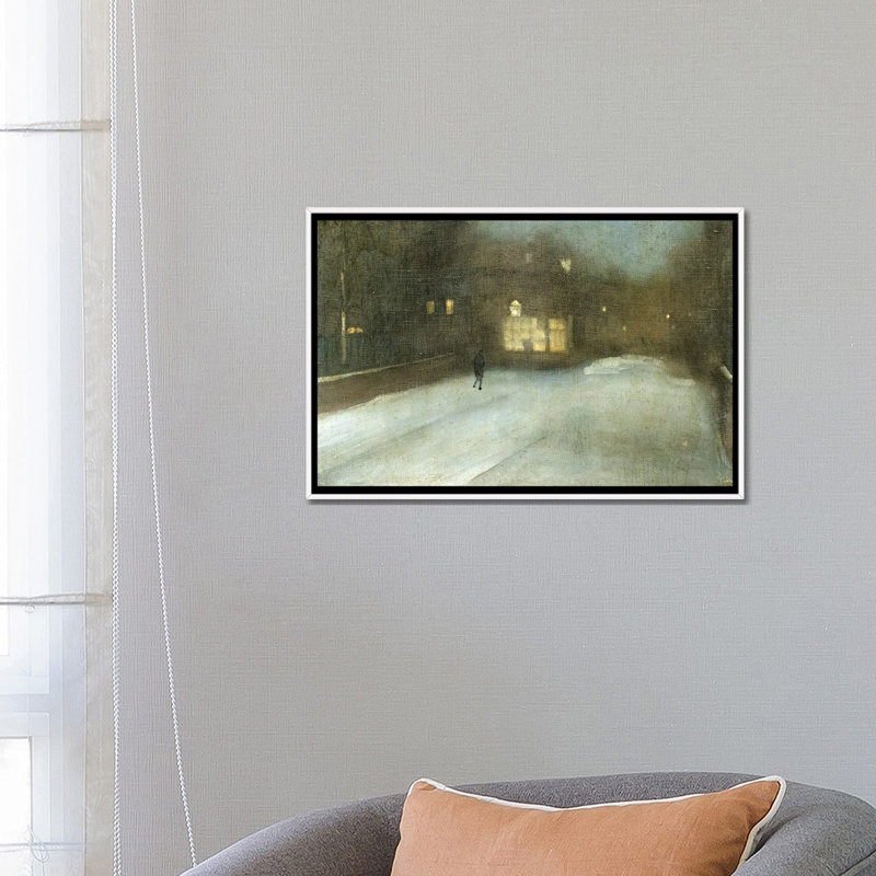 Print, 45.72 cm H x 66.04 cm W x 4.445 cm D, White