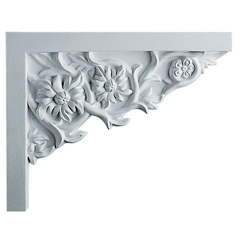 Petit support floral pour escalier, à droite