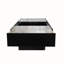 Table basse avec plateau coulissant