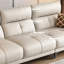 Canapé modulaire beige en cuir véritable-1707108409-1707108384