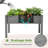 Fir Wood Elevated Planter Raised Garden Bed With Legs Planter Box With Liner
