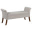 Banc de rangement rembourré en velours Jedu-1741315610