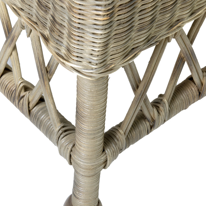 Chaise d'appoint Janessa, Gris délavé