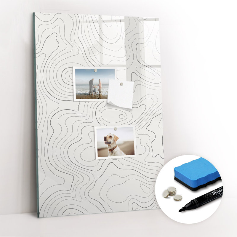 Magnetic Glass Dry Erase Board