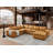 Sarenkhet Leather Match Large Seating Modular Sectional-88955414-88955413