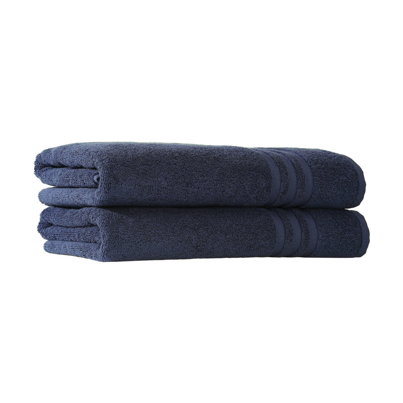 Denzi Midweight Bath Towel, Twilight Blue