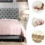 Structure de lit rembourrée en tissu de lin avec tête de lit réglable / style Chesterfield / support à lattes de bois-1812408983-1812408991