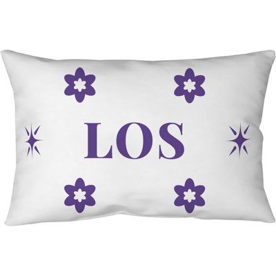 Coussin 14 po x 10 po LA