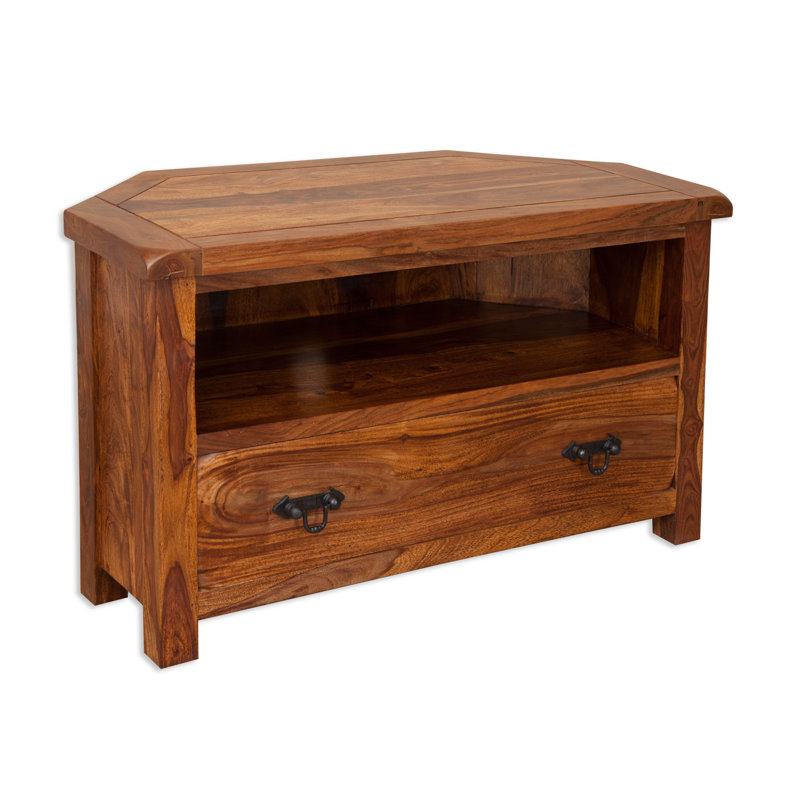 Cadoz Unfinished Corner TV Stand for TVs up to 43"