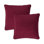 Housse et insert de coussin en velours 