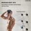 Système de douche mural numérique, pomme de douche à pluie haute pression 12 "avec douche à main-83197650