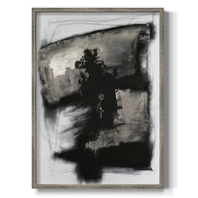 Shadow Resistance IV Framed Print - Solid Wood