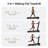 UMAY Foldable Under-Desk Walking Pad Treadmill for Home Use – 15% Auto Incline, 12 Adjustable Levels, Handrails, 43″ High Armrests, Portable