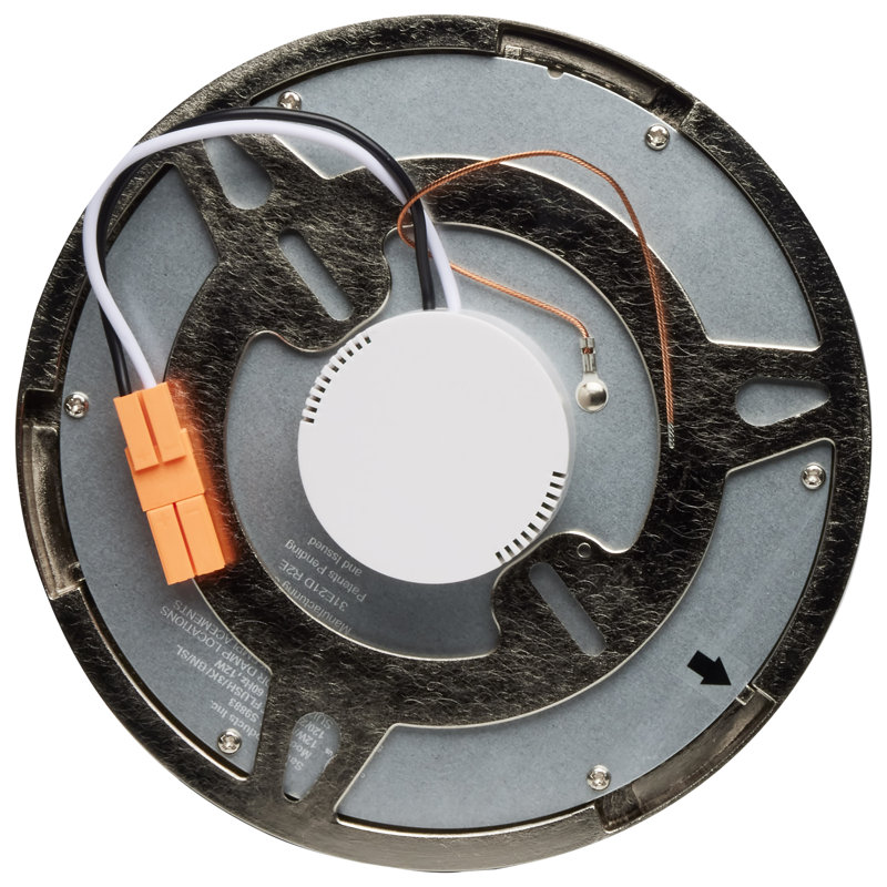 Rudnick LED Flush Mount, Brushed Nickel