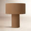Lampe de table Moonlight - abat-jour en lin, gradateur-483943183