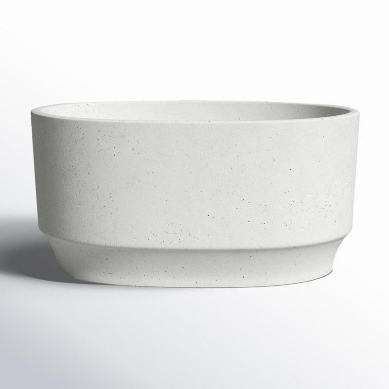 Fae Handmade Pot Planter, 6" H x 12" W x 6.75" D