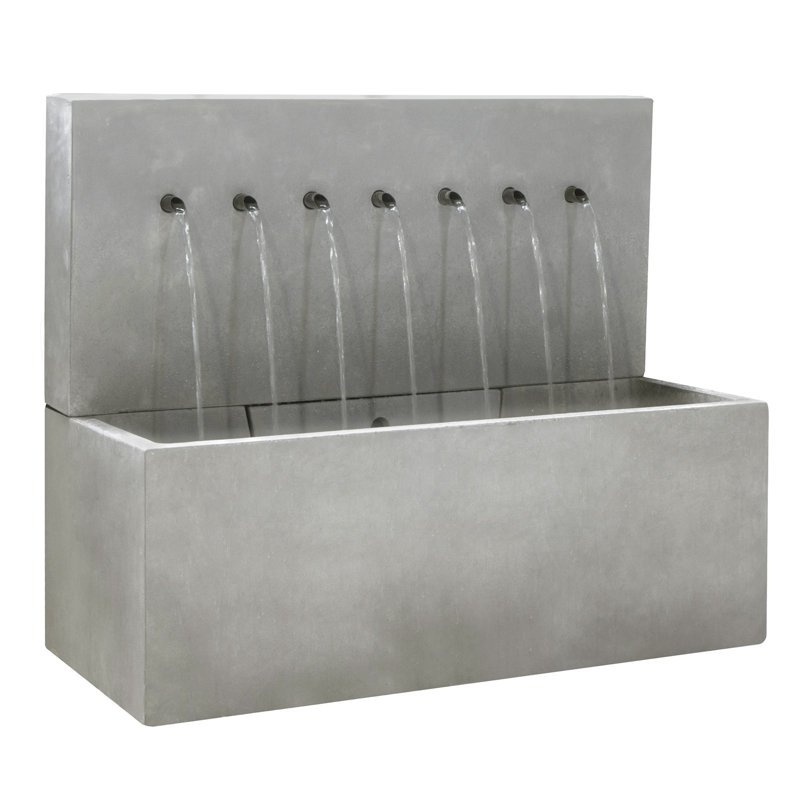 TruCast Westport Fountain, Light Gray