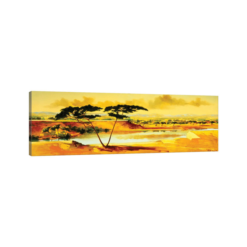 The Jewel Of Hlubluwe, South Africa. 1996 by Andrew Hewkin - Wrapped Canvas Panoramic Painting