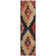 Machine Washable Indoor/Outdoor Xhevrie Rust Rug