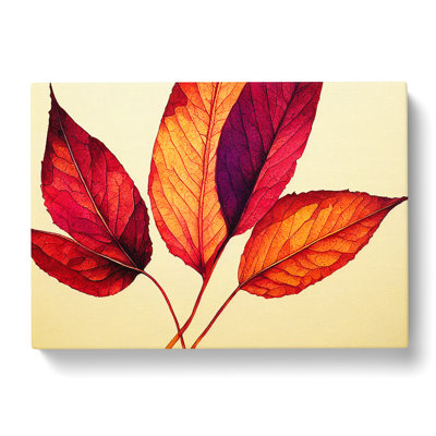 Plant Leaf Vol.4 - Wrapped Canvas