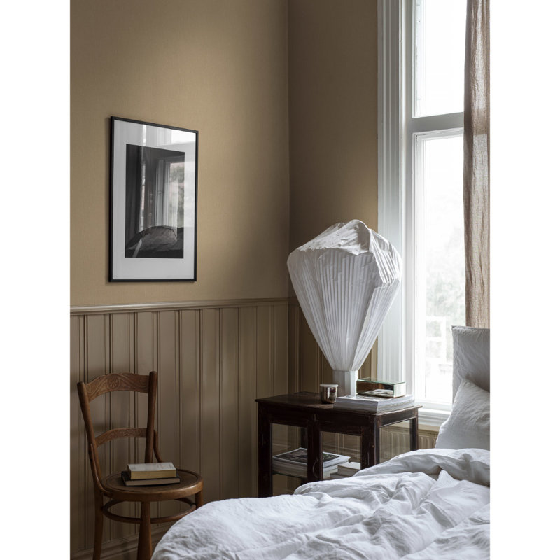 Boråstapeter Linen Wallpaper, Golden