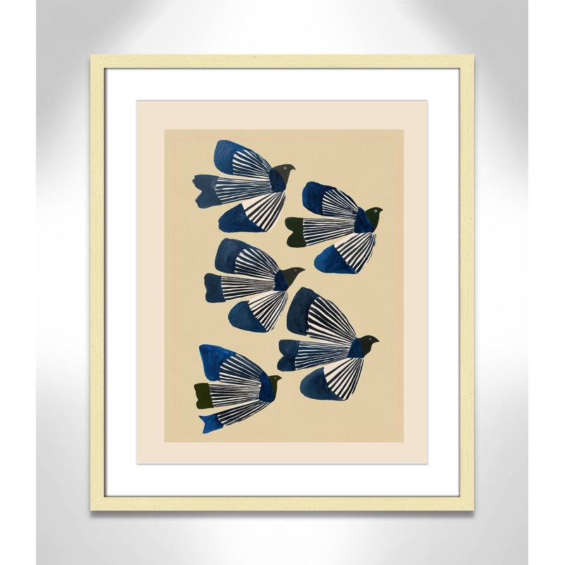 Imprimé indigo par ville, 21.5'' W x 25.5'' H, Matted Print, Or mat