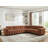 Jacobi Minimore Modern Style 142.5" W Marigold L Shape Type2 6S Sofa-188602006