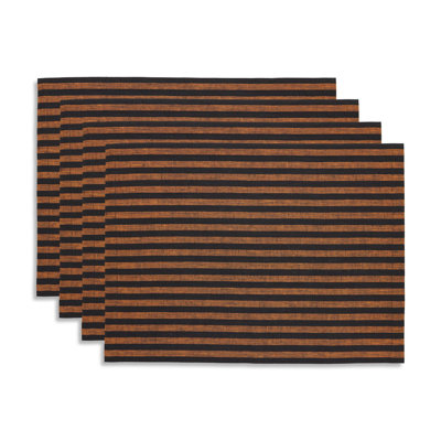 Amalfi Stripe - 100% Pure Linen Placemats