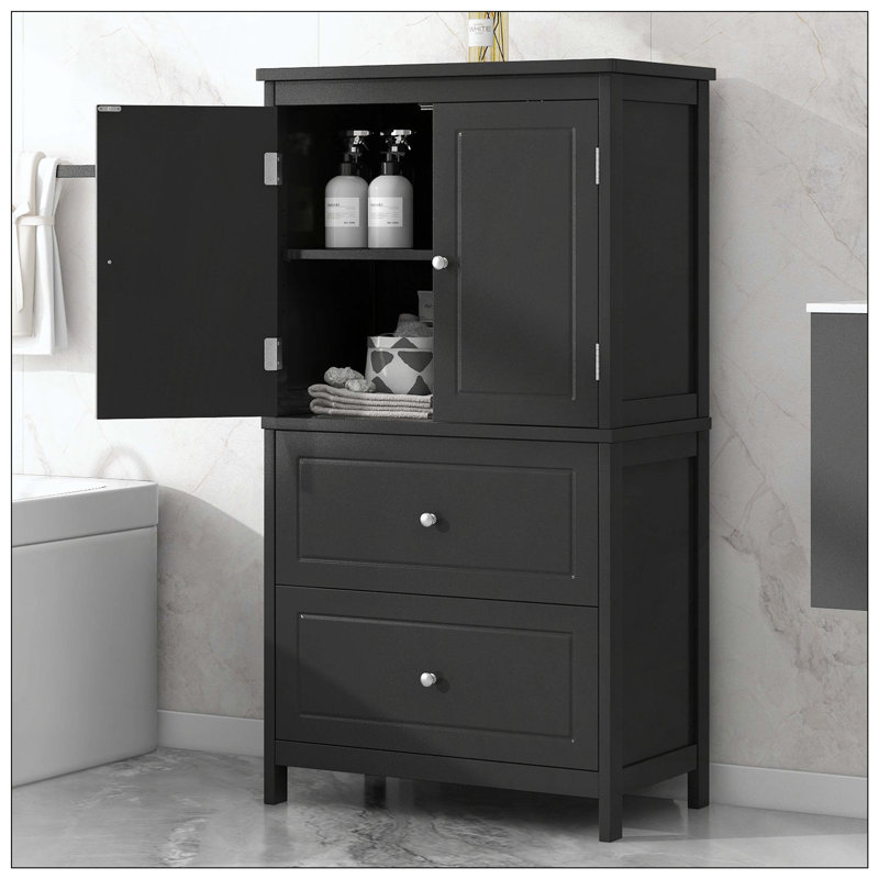 Armoire de salle de bain, Noir