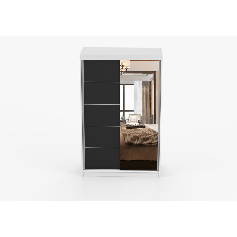 Taquisa 2 Door Laminate Wardrobe