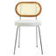 Chaise d'appoint en tissu à dossier bas-93021889