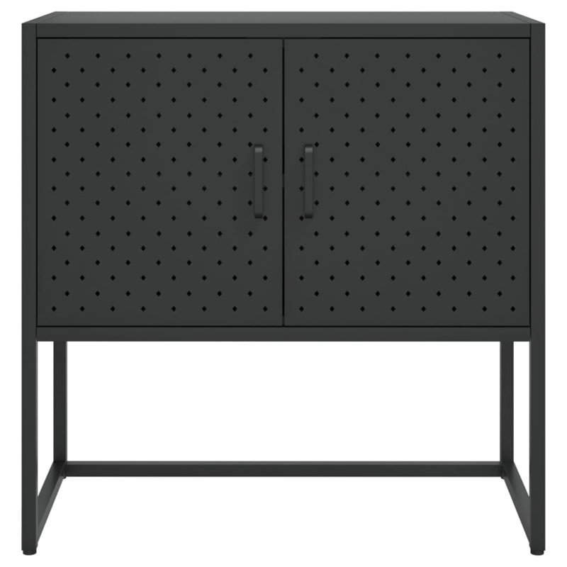 Harshil 75Cm Wide 3 Drawer Sideboard, Black