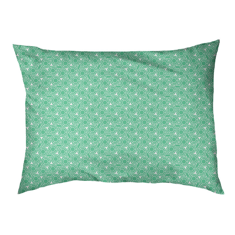 Coussin d'extérieur pour chien Byrge, Grand (l 42,5 po x P 32,5 po x H 14 po), Jaune / Noir