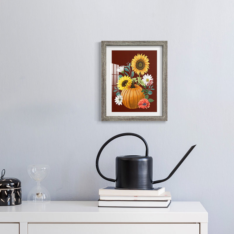 «Beautiful Fall I», reproduction encadrée, H 28,5 po x l 20,5 po, Vieilli