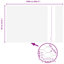 60cm H x 2500cm W Metal Fencing Kits
